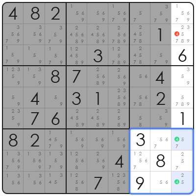 sudoku swordfish explanation